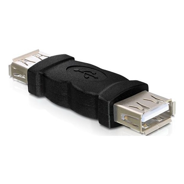 DeLock Adapter Gender Changer USB A Female USB A Female Pc