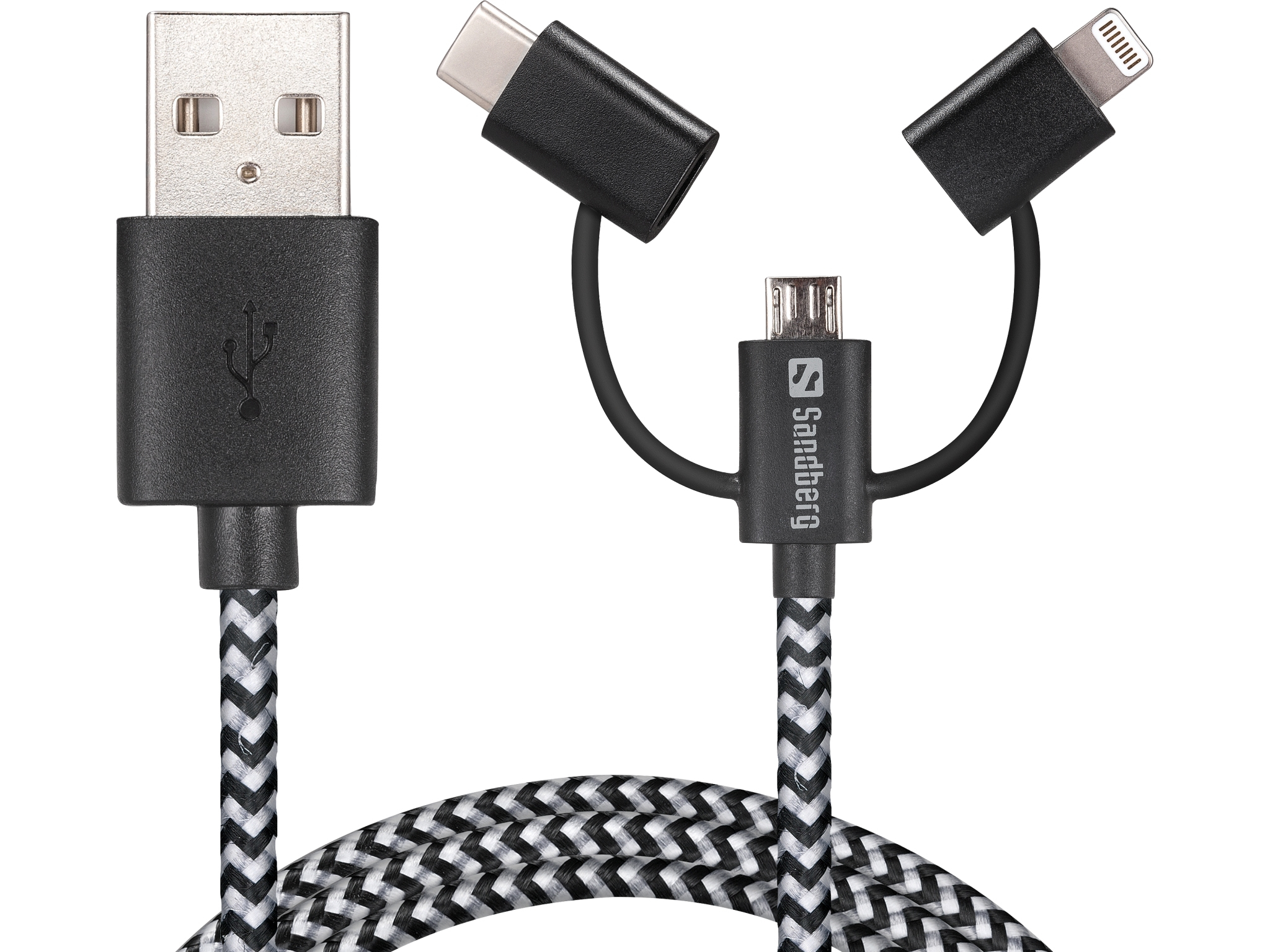 Sandberg K Bel Talak T Usb To In Lightning Microusb Usb C M