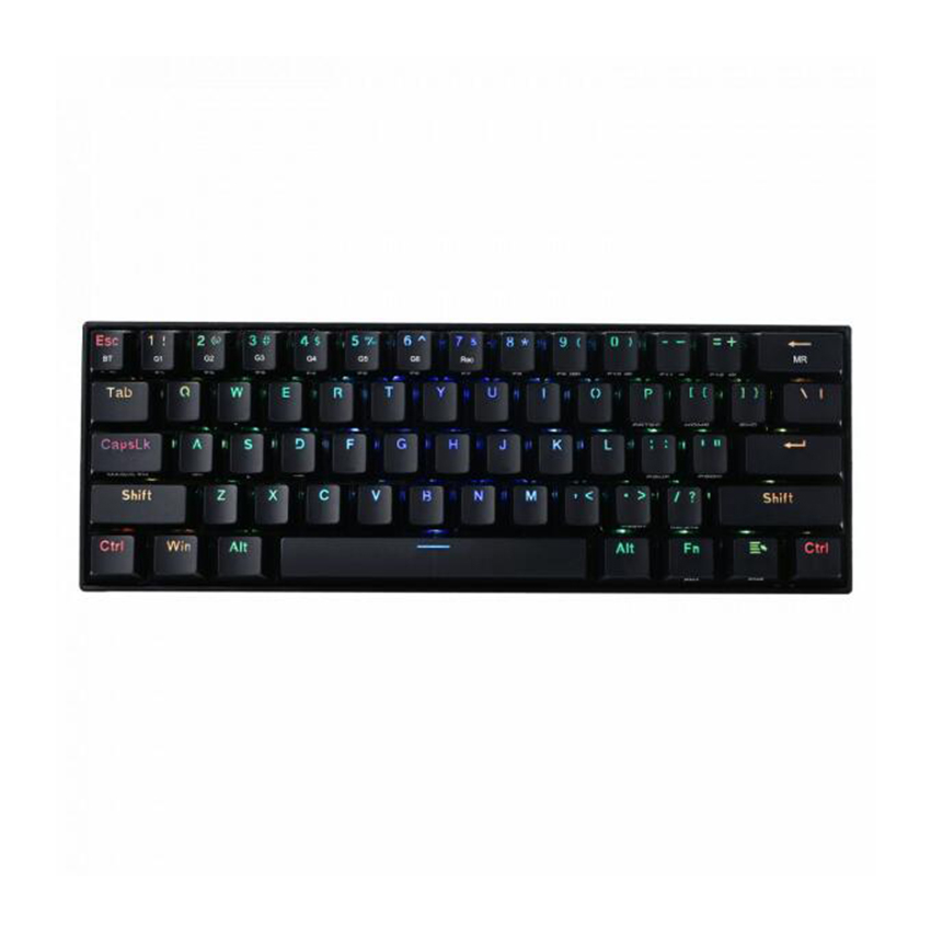 Redragon Fizz Pro Black Wired G Bt Mechanical Keyboard Rgb Blue