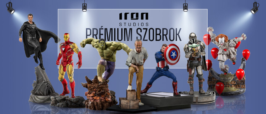 Vásárolj Kedvenc Szuperhőseidet Mintázó Iron Studios szobrokat!