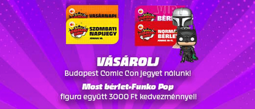 Kaphatóak a Budapest Comic Con 2023 jegyek