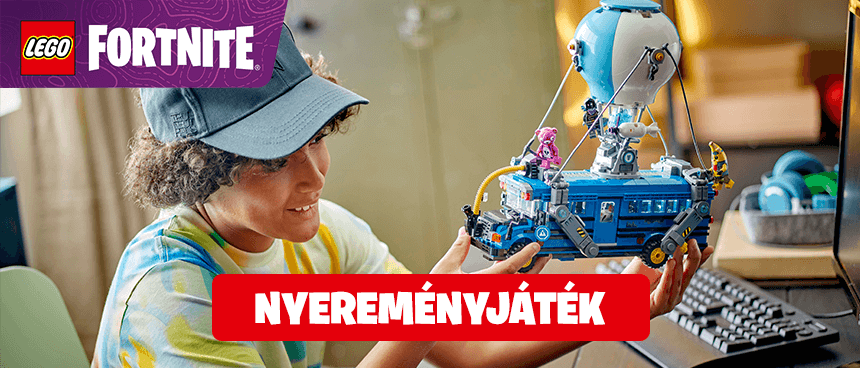 Nyereményjáték ON! -  Nyerj LEGO Fortnite Battle Bus-t