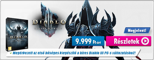 Megérkezett a Halál Angyala - Itt a Diablo III Reaper of Souls!