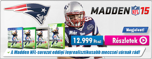 Autentikus amerikai foci vár a Madden NFL 15-ben!