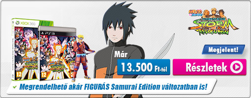 Anime-őrület a Naruto Shippuden Ultimate Ninja Storm Revolutionben