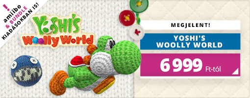 Gyapjúból készült kalandok a Yoshi's Woolly Worldben