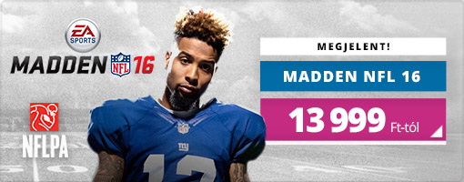 Éld át az aktuális szezont a Madden NFL 16-tal
