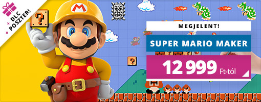 A Super Mario Makerrel megépítheted álmaid pályáját