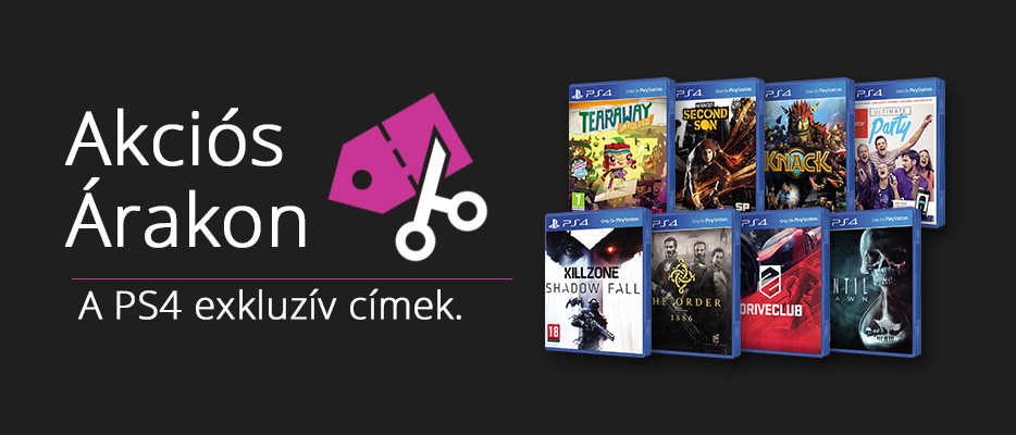 Szerezd be most akciósan a legjobb PS4-es játékokat