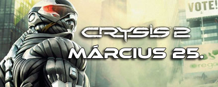 Crysis 2 bemutató - előrendelési információk