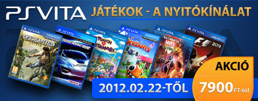 PS Vita játékok: a nyitókínálat