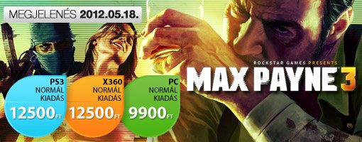 Max Payne 3 előrendelés