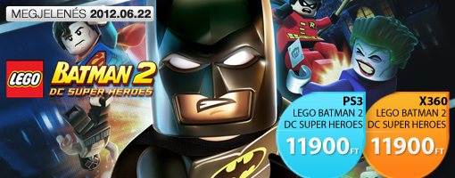 LEGO Batman 2: DC Super Heroes előrendelés
