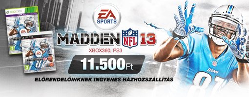 Megérkezett Madden NFL 13