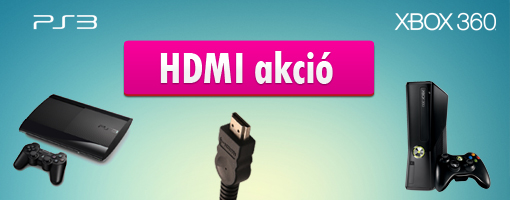 Ajándék HDMI kábel akció - meghosszabbítva!