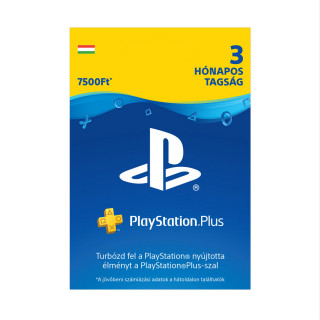 PlayStation Plus kártya 3 hónapos (PS Plus) PS4