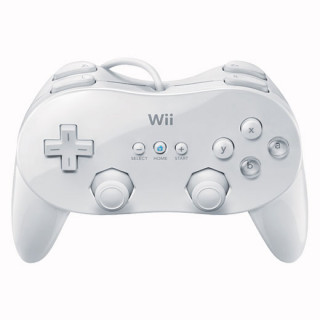 Wii Classic Pro Kontroller (Fehér) WII