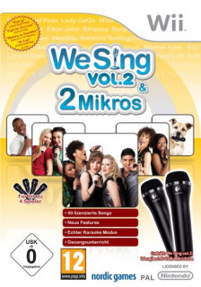 We Sing Vol 2 + 2 Mikrofon Wii