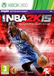 NBA 2K15 + Ajándék Kevin Durant MVP Pack (Kinect támogatással) (használt) XBOX 360