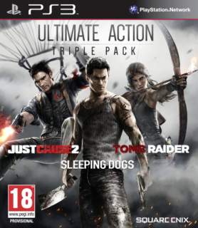 Ultimate Action Triple Pack (Just Cause 2, Sleeping Dogs, Tomb Raider) 