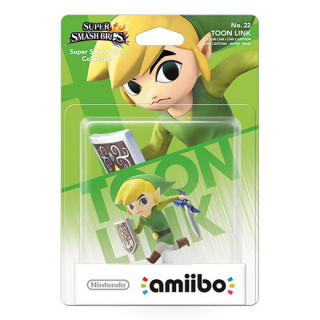 Toon Link amiibo figura - Super Smash Bros. Collection Nintendo Switch