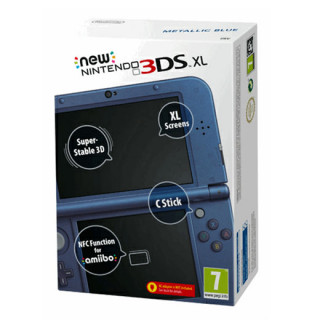 New Nintendo 3DS XL (Metál kék) 
