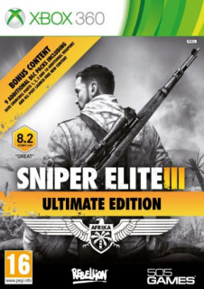 Sniper Elite III (3) Ultimate Edition (használt) Xbox 360