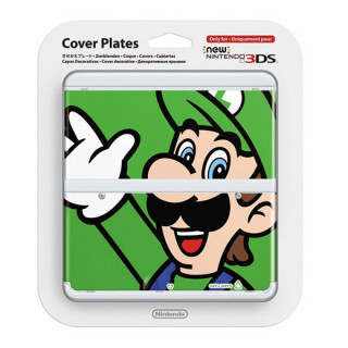 New Nintendo 3DS Cover Plate (Luigi) (Borító) 
