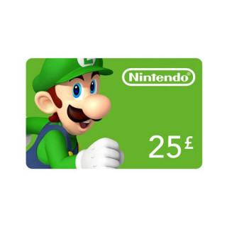Nintendo eShop Feltöltőkártya 25 Font 