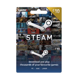 Steam Wallet 10 GBP 