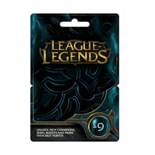 League of Legends Gift Card 9 GBP 