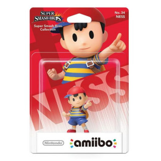 Ness amiibo figura - Super Smash Bros. Collection Nintendo Switch
