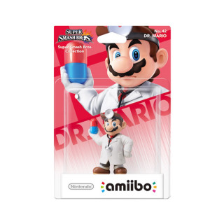 Dr. Mario amiibo figura - Super Smash Bros. Collection Nintendo Switch
