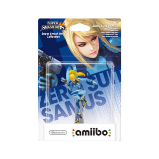 Zero Suit Samus amiibo figura - Super Smash Bros. Collection Switch