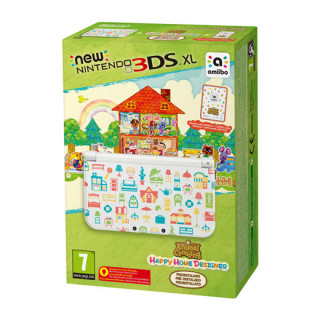 New Nintendo 3DS XL Animal Crossing Happy Home Designer + Kártyacsomag 3DS