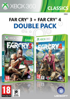 Ubisoft Double Pack - Far Cry 3 & 4 (használt) Xbox 360