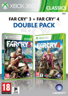 Ubisoft Double Pack - Far Cry 3 & 4 (használt) XBOX 360