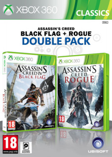 Ubisoft Double Pack - Assassin's Creed IV Black Flag & Rogue Xbox 360