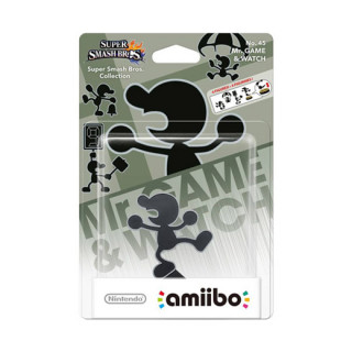 Mr. Game & Watch amiibo figura - Super Smash Bros. Collection Switch