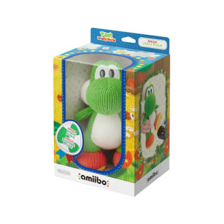 Mega Yarn Yoshi amiibo figura - Yoshi's Woolly World Collection Switch