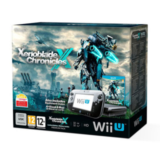 Nintendo Wii U Premium (Fekete) + Xenoblade Chronicles X 