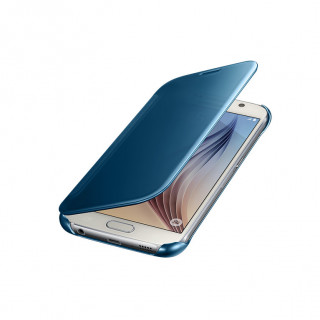 Samsung EF ZG920BLE Clear View Blue Tok S6 