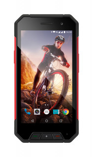 Evolveo StrongPhone Q7 LTE Black-Red 