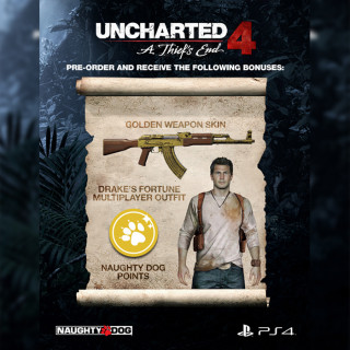 Uncharted 4 A Thief's End Elorendeloi Csomag 1 PS4
