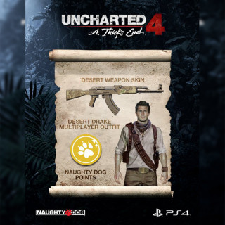 Uncharted 4 A Thief's End Elorendeloi Csomag 2 PS4