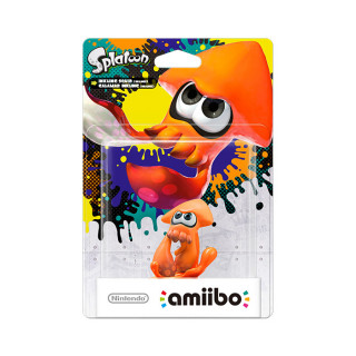 Squid amiibo (Narancssárga) - Splatoon Collection Switch