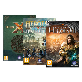 Might & Magic Heroes VII (7) + Might & Magic X Legacy + MM2 HD Edition PC