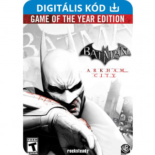 Batman: Arkham City: Game of the Year Edition (PC) Letölthető PC