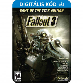 Fallout 3 Game Of The Year Edition (PC) DIGITÁLIS PC