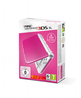 New Nintendo 3DS XL (Pink and White) 3DS